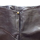 Black Rachelle Leather Pants (Top Front)