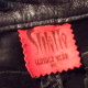 Black Custom Made Leather Pants (Tag)