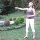 Mistress Troy with bullwhip, Villa Domme, Italy